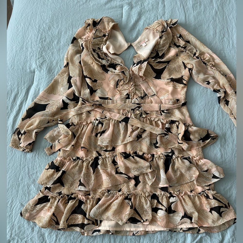 Floral pattern dress